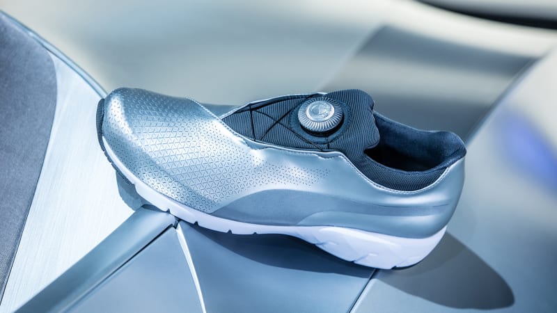 You can buy Puma shoes inspired by BMW's fabric concept car