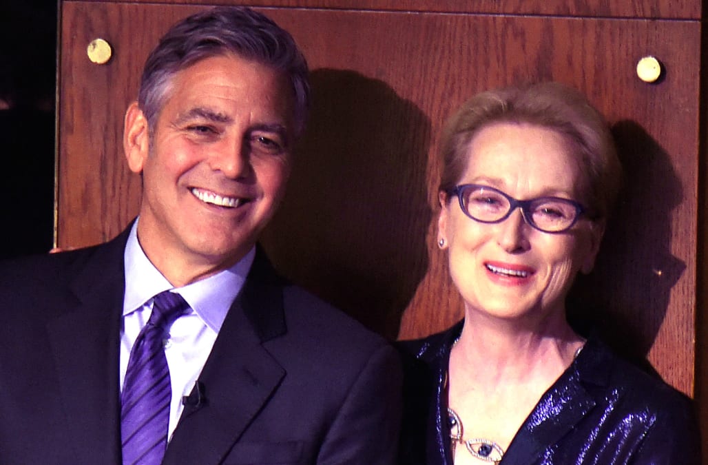 George Clooney and Robert De Niro voice support for Meryl Streep after contentious Golden Globes speech - AOL News