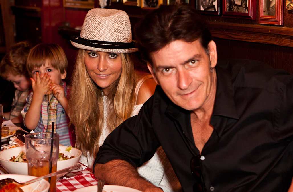 Brooke Mueller and twins she shares with ex Charlie Sheen are safe following reports they were missing - AOL News