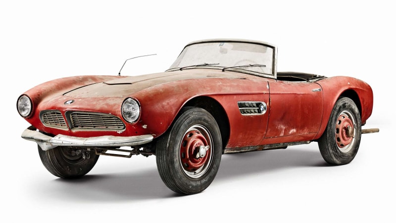The BMW 507 Elvis drove in the Army has been restored