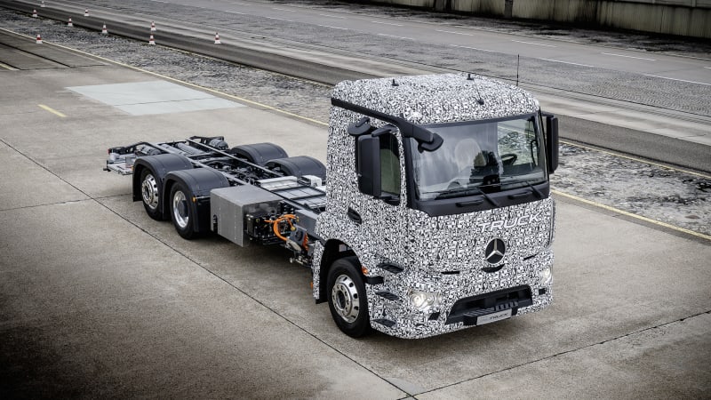 photo of Mercedes Urban eTruck beats Tesla to the punch image