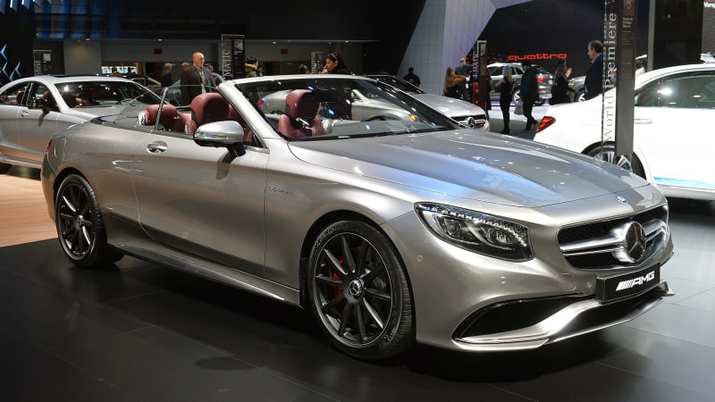 Mercedes-AMG launches S63 Cabriolet Edition 130 in Detroit