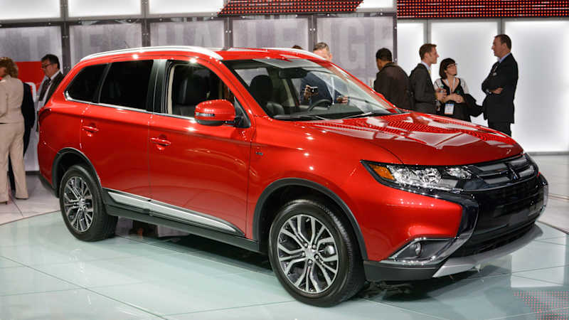 2016 Mitsubishi Outlander has fresh design and a bump in refinement 