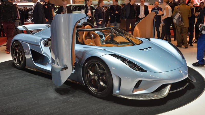 photo of Koenigsegg charges forward with 1,500-hp Regera hybrid hypercar image