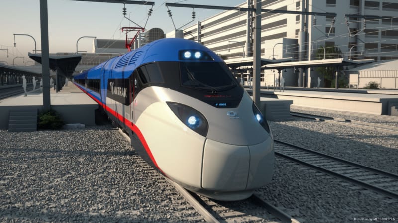 photo of Amtrak's next-generation high-speed trains arrive in 2021 image