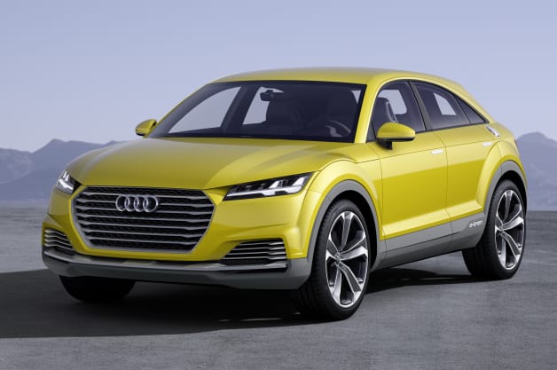 photo of Beijing: Audi TT offroad concept wirelessly charges E-Tron quattro powertrain image