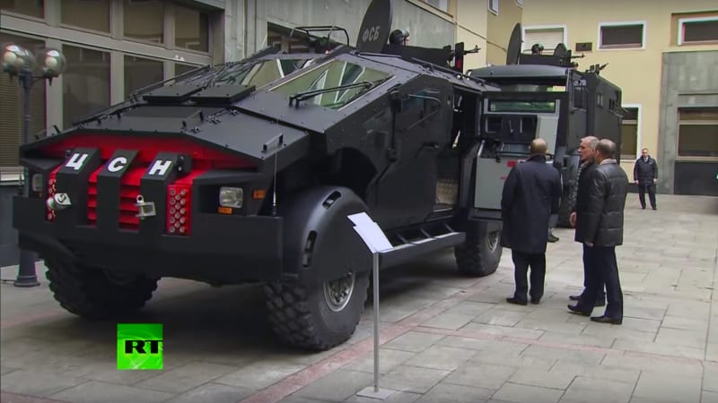  inspects monstrous armored ZiL Punisher military truck  AutoBlog