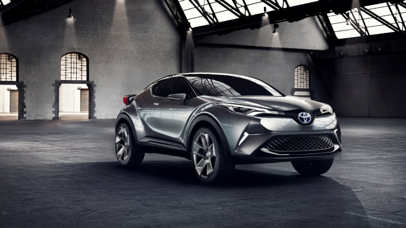 Production Toyota C-HR to debut in Geneva, has hybrid engine