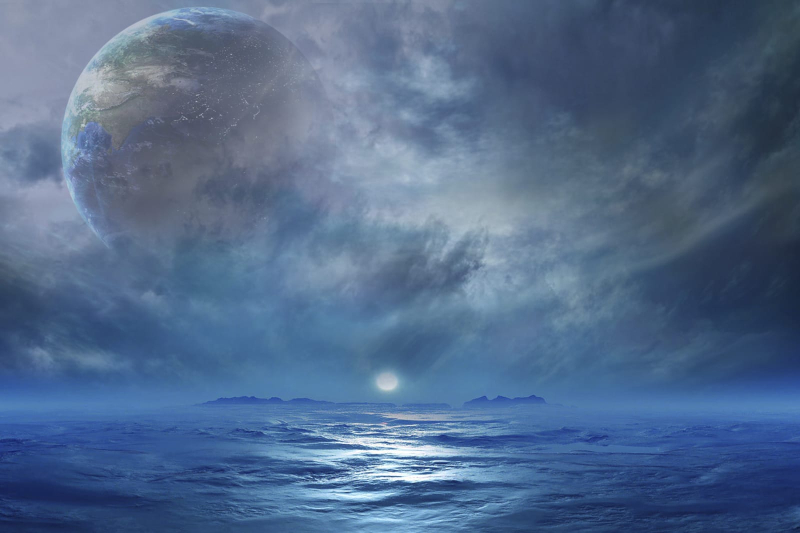 photo of Most habitable planets may be completely covered in water image