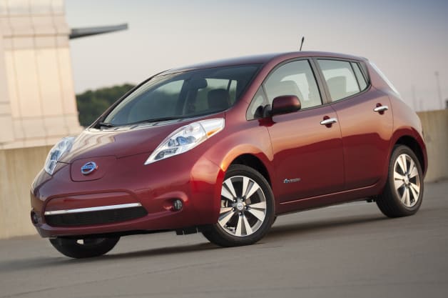The 2014 Nissan LEAF is available in three trim levels: LEAF S, SV and SL, along with option packages offering advanced systems such as Around View? Monitor and 7-speaker Bose? audio. Enhancements for 2014 include the addition of the RearView Monitor as standard equipment on all models (previously part of the Charge Package) and one new exterior color ? Gun Metallic (seven total available colors).