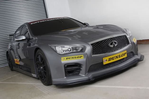Infiniti Support Our Paras Racing Q50