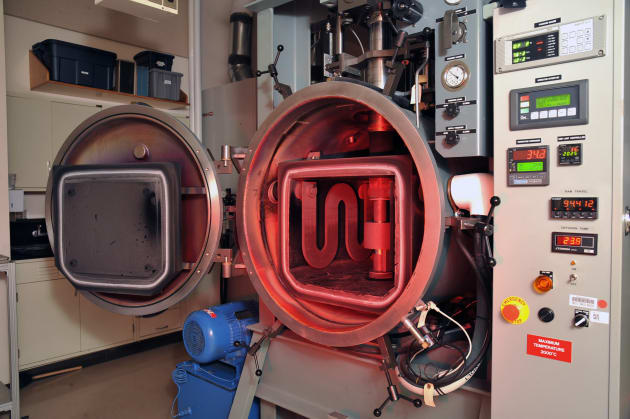 Hot Press Laboratory; Bldg. 215/224; POC is Dr. Guillermo Villalobos of Code 5622. This hot press, located in Optical Sciences Code 5620, can achieve temperatures of 2000Â°C and pressures of up to 50 Tons.