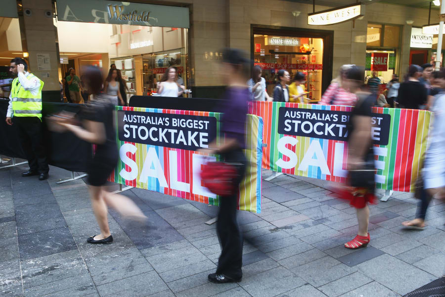 Crowds Flock To Boxing Sales