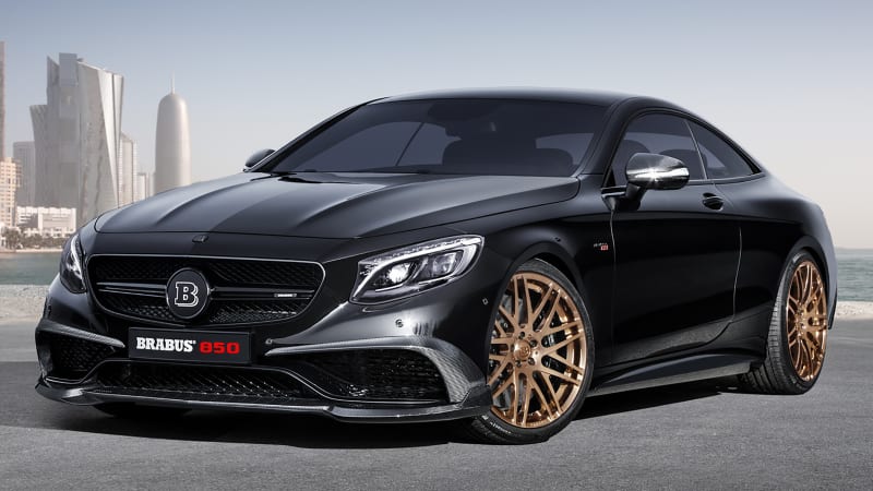 Brabus 850 6.0 Biturbo Coupe is an extroverted, 217-mph Mercedes S63 AMG