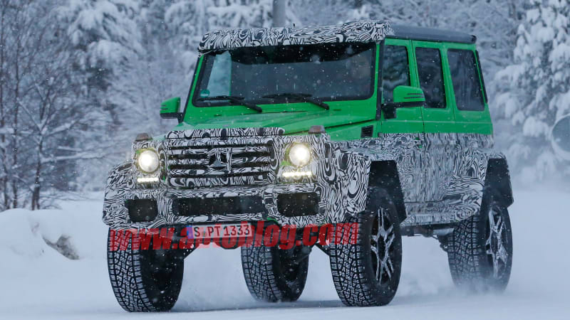 Mercedes-AMG Hulks out again with new G63 test