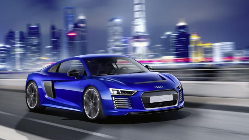 photo of Audi reveals R8 E-Tron Piloted Driving concept at CES Asia image