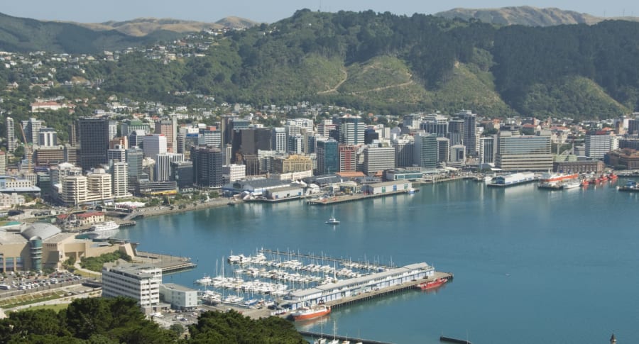 Wellington Harbour, New Zealand