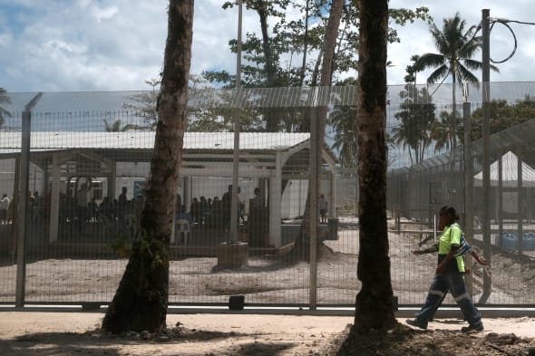 The Manus Regional Processing Centre on Los Negros Island Manus Province Papua New Guinea on Friday 11 September 2015. Photo: Andrew Meares