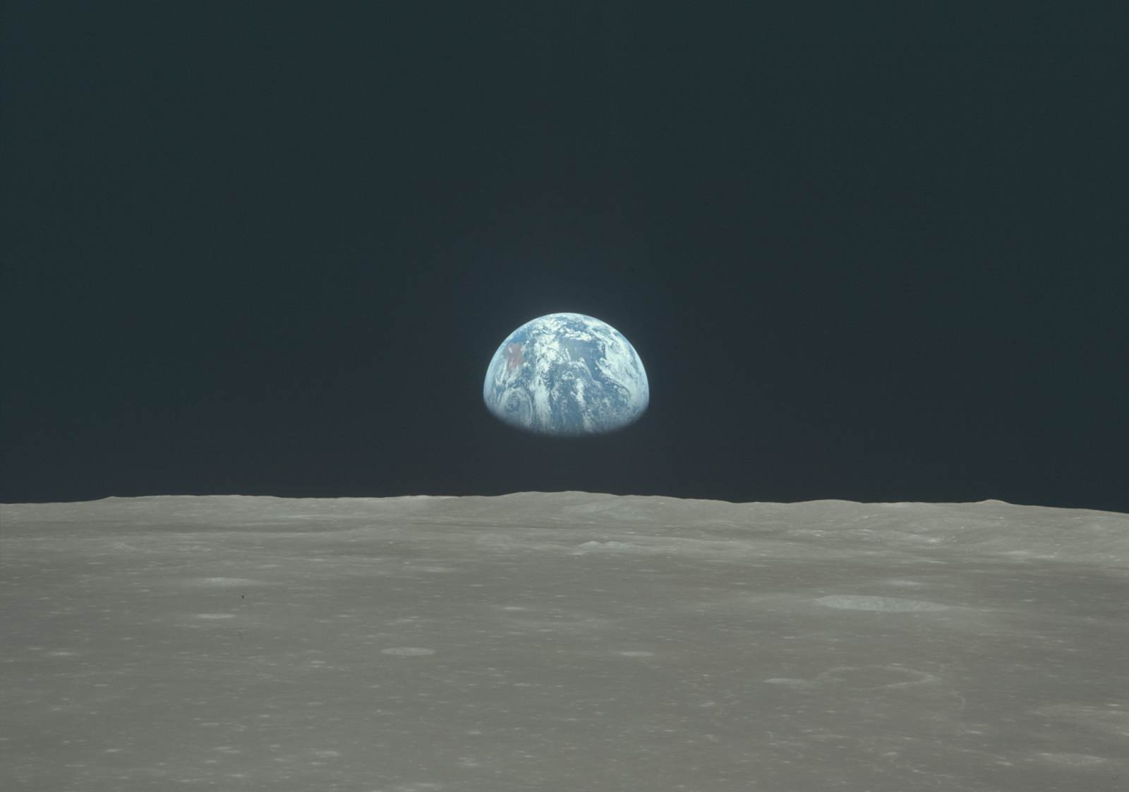 The moon may have formed from a group of smaller moonlets
