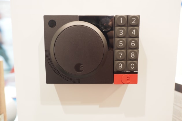 August unveils a Homekit-enabled lock, keypad and doorbell camera