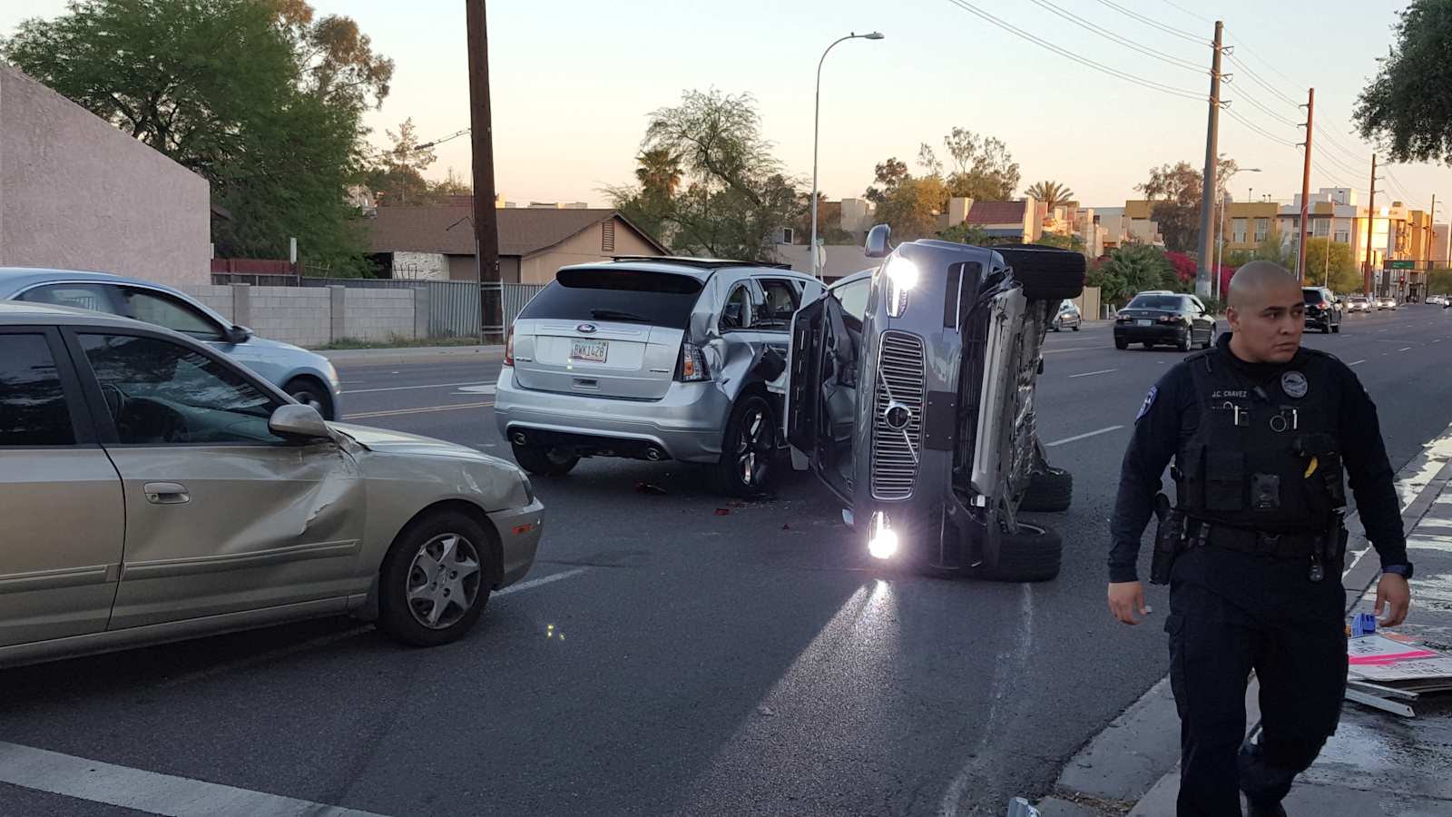 Police report explains little about Uber's autonomous wreck