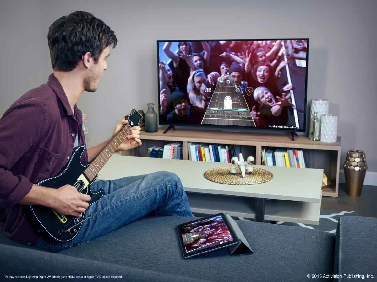 Apple TV supports &#039;Guitar Hero Live,&#039; &#039;Disney Infinity&#039; via Bluetooth