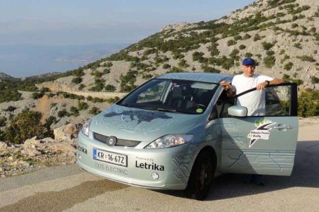 photo of Report: Converted Mazda5 EV goes 457 miles on one charge in Slovenia image