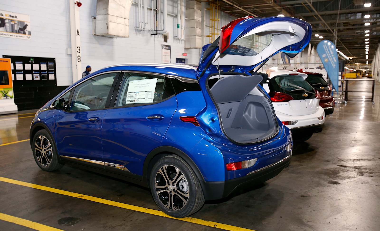 Chevy starts manufacturing the Bolt