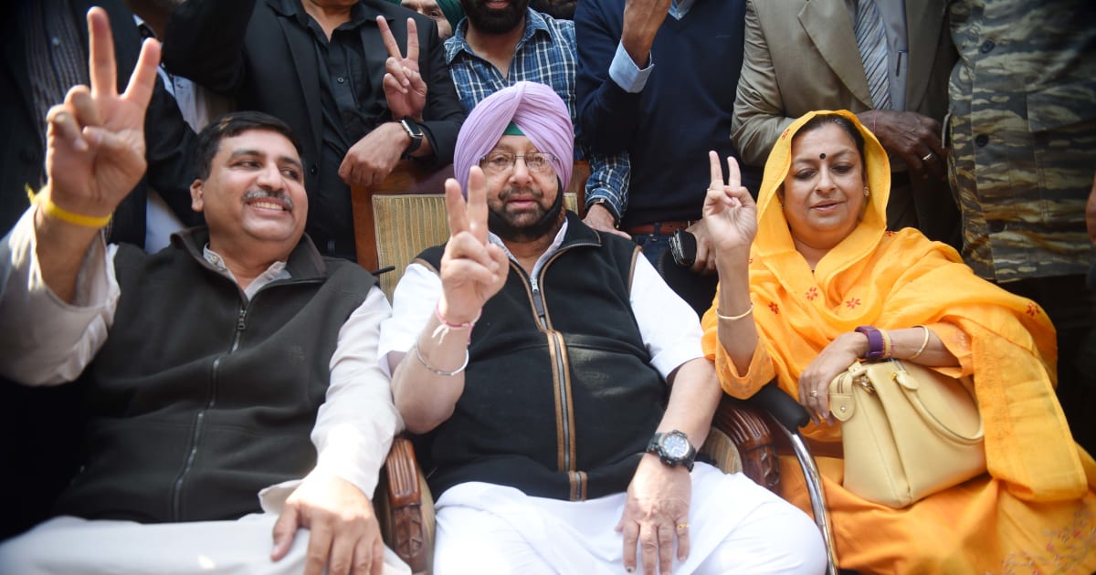 Amarinder Singh Set To Take Oath As CM As Congress Makes Comeback In Punjab After 10 Years