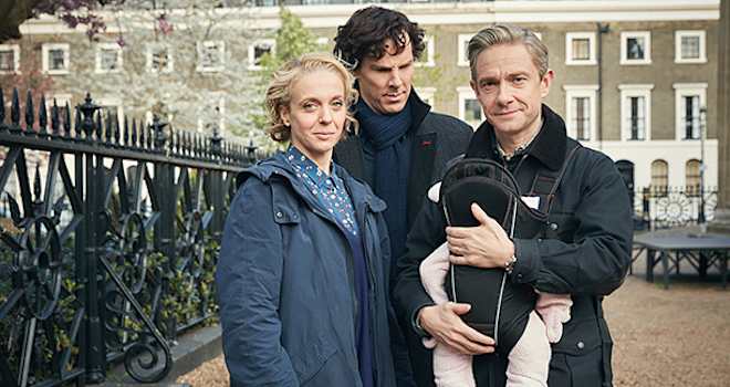 'Sherlock' Star Martin Freeman Teases Baby Watson: 'Stakes Get Bigger'