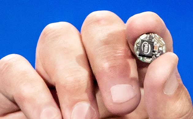 Intel's button-sized Curie will enable low-power wearables