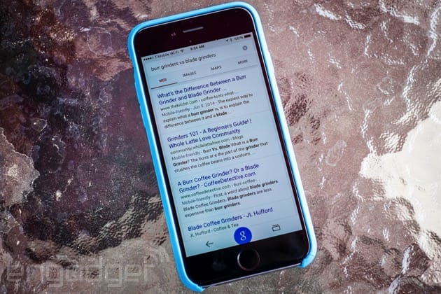 Google search on iOS now works like it does on Android