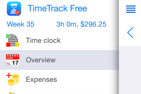 photo of TimeTrack Free tracks time and handles invoices image