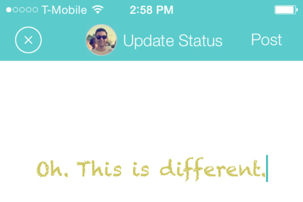 photo of Whatt aims to make status updates more colorful, less public image