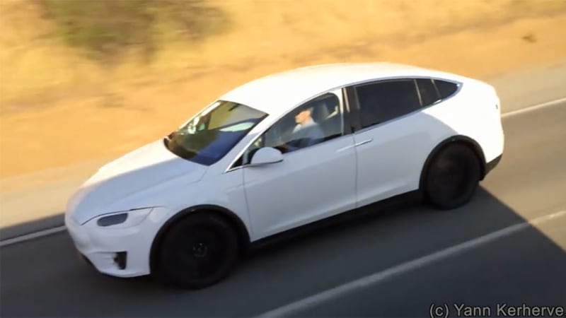 photo of This Tesla Model X won't run off the road image
