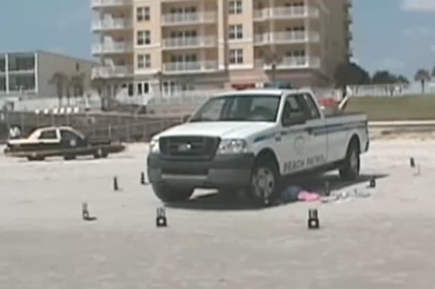 Woman Run Over by Beach Patrol