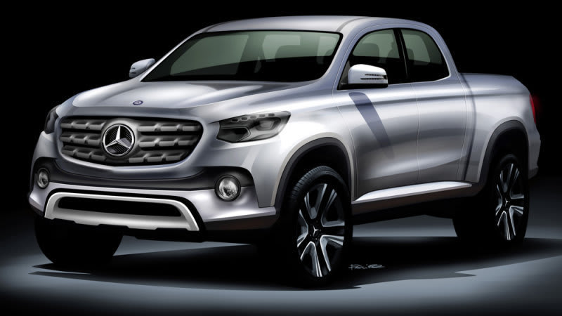 More details on the Mercedes-Benz pickup emerge
