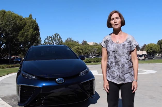 photo of Video: Toyota FCV puts hydrogen fuel cell twist on ALS Ice Bucket Challenge image