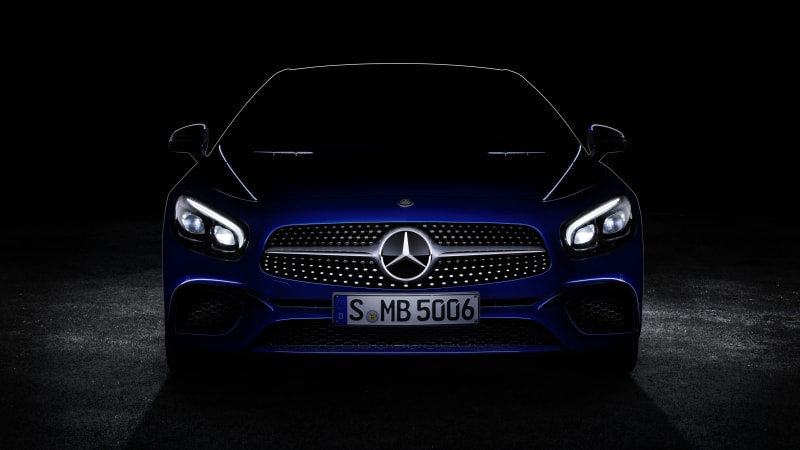 Mercedes-Benz teases SL-Class for LA Auto Show