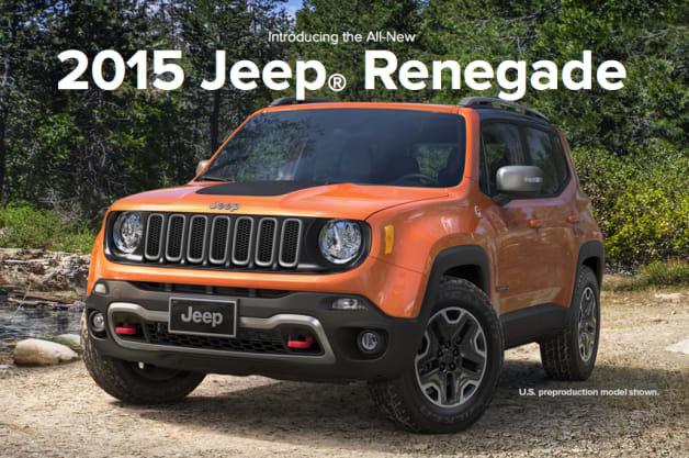 Jeep Renegade consumer page