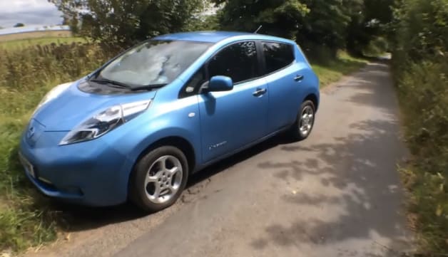 photo of Video: This is what happens when you drive your Nissan Leaf beyond empty image
