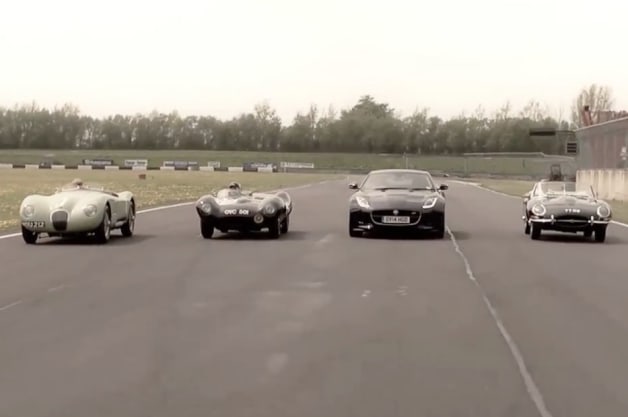Jaguar sports car history