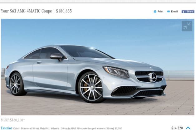 Mercedes S63 4Matic Coupe