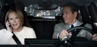 photo of Bryant Gumbel and Katie Couric equate BMW i3 with the Internet image