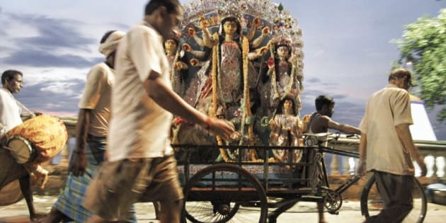 21 Stunning Images That Capture The Madness And Opulence Of Kolkata's Durga Pujas