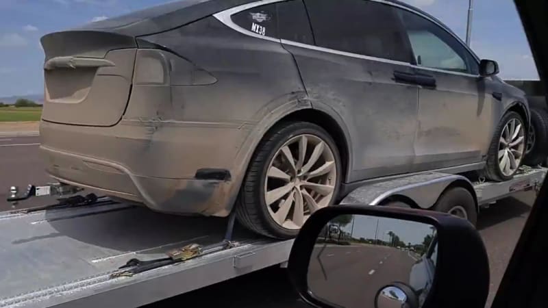 photo of Two new Tesla Model X spy videos show odd sensors, off-road evidence image