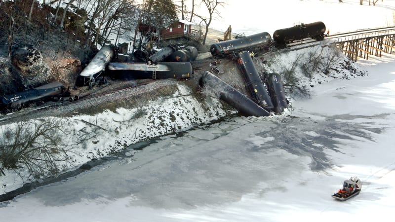 photo of Oil, ethanol train wrecks increase pressure for tougher safety rules image