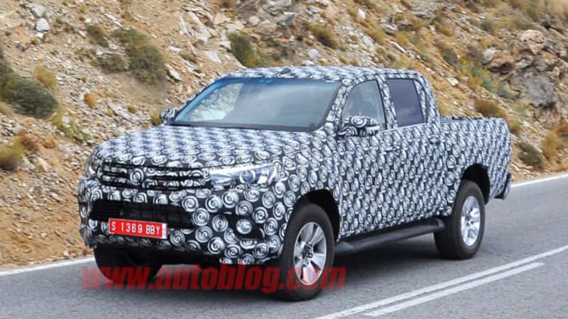 Toyota Hilux successor spotted