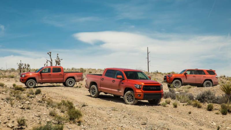Toyota prices TRD Pro Tacoma, 4Runner 