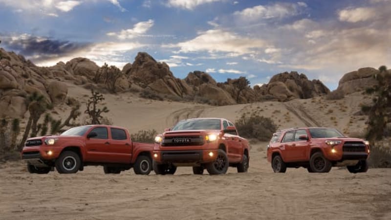 Toyota ready to get dirty with new TRD Pro Series